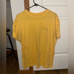 Nature Back yellow graphic tee